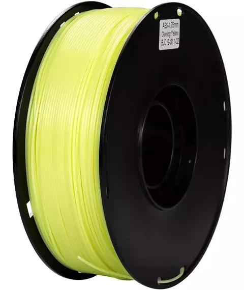 Пластик для принтера 3D Cactus CS-3D-ABS-1KG-L-YELL ABS LUMINOUS d1.75мм 1кг 1цв фотографии