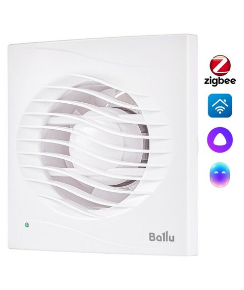 Вентилятор вытяжной Ballu BAF-AR 150 V с обратным клапаном фотографии