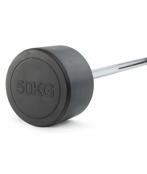 Штанга неразборная обрезиненная VictoryFit VF-DX4500 50 кг, прямой гриф фотографии