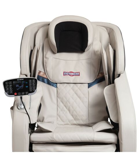 Массажное кресло VictoryFit VF-M68 beige бежевый фотографии