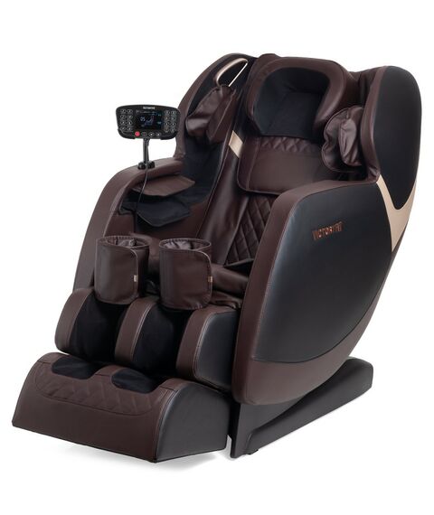 Массажное кресло VictoryFit VF-M76 brown коричневый фотографии