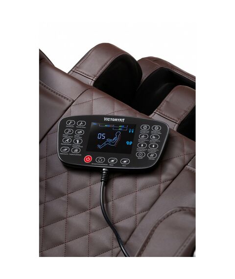 Массажное кресло VictoryFit VF-M76 brown коричневый фотографии