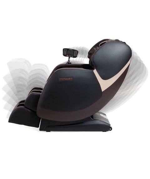 Массажное кресло VictoryFit VF-M76 brown коричневый фотографии