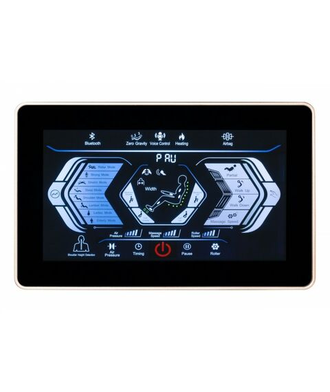 Массажное кресло VictoryFit VF-M91 black черный графит фотографии