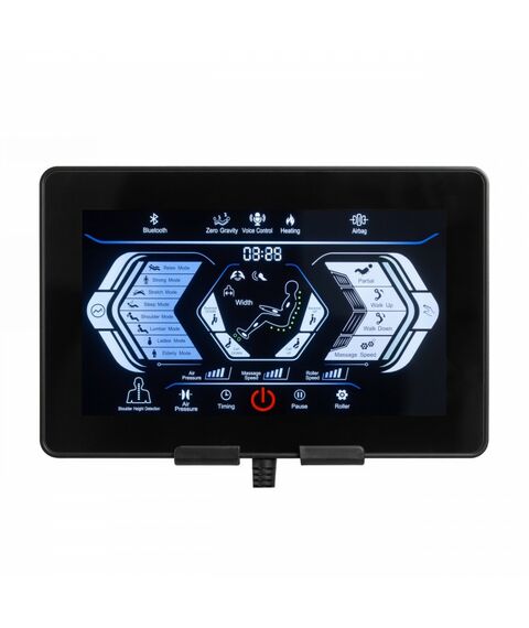 Массажное кресло VictoryFit VF-M91 white звездно-белый фотографии