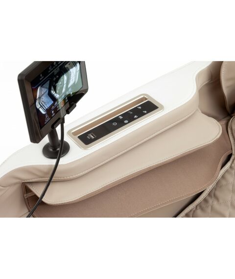 Массажное кресло VictoryFit VF-M91 white звездно-белый фотографии