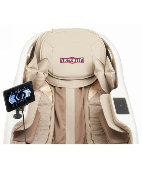 Массажное кресло VictoryFit VF-M91 white звездно-белый фотографии
