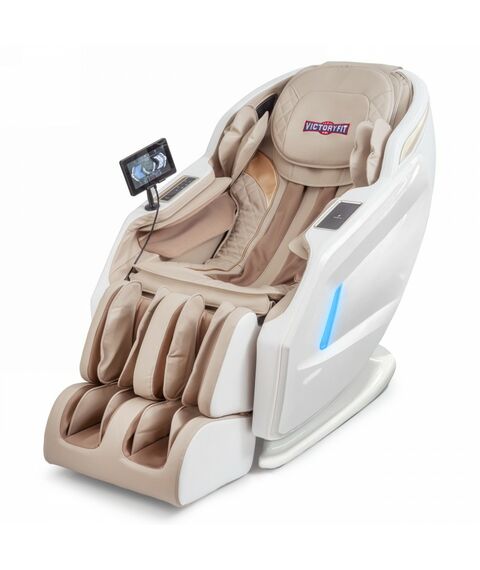 Массажное кресло VictoryFit VF-M91 white звездно-белый фотографии