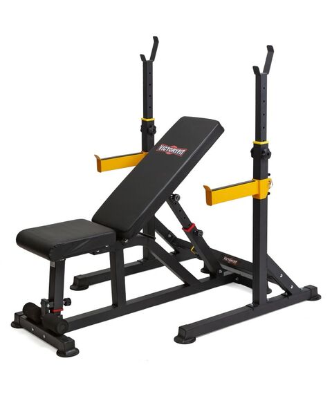 Скамья силовая и стойка для штанги VictoryFit VF-T25 фотографии