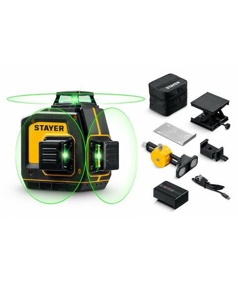 {[ru]:Лазерный нивелир STAYER SL-3D