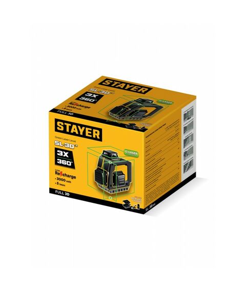 {[ru]:Лазерный нивелир STAYER SL-3D