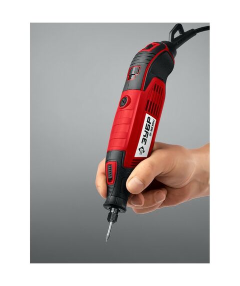 Набор мини-насадок с гравером Зубр ЗГ-160-H245 245 предметов, 160 Вт фотографии