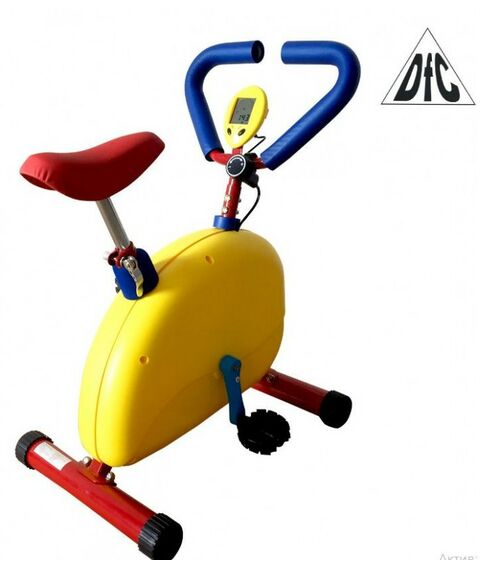 Детские тренажеры: Велотренажер детский DFC VT-2601 Вес ребенка не должен превышать 40 кг фотографии