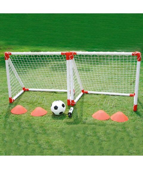 Футбол: Ворота игровые DFC GOAL7219A mini х 2 & набор пластик фотографии
