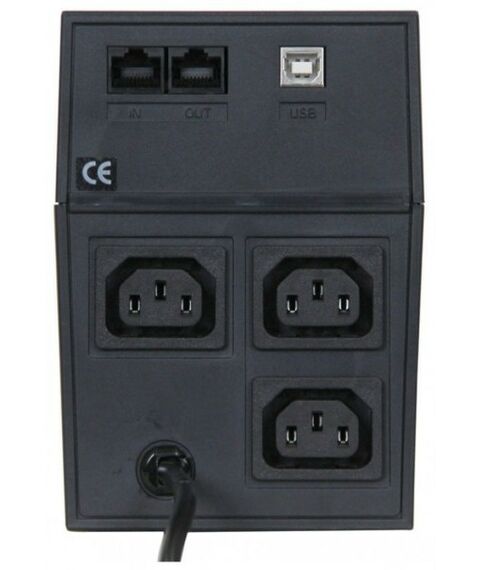 Источники бесперебойного питания: Источник бесперебойного питания PowerCom Raptor RPT-1000AP 1000VA, USB, защита телефонной линии/RJ45 фотографии