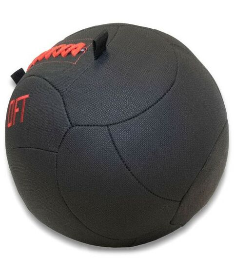 Фитнес оборудование: Тренировочный мяч Original FitTools Wall Ball Deluxe FT-DWB-8 8 кг фотографии