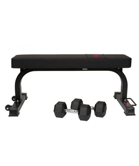 Скамьи и стойки под штангу: Скамья горизонтальная Rebel F21 Максимальная нагрузка 150 кг [RFB21] фотографии