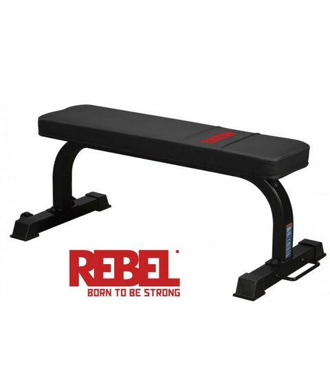 Скамьи и стойки под штангу: Скамья горизонтальная Rebel F21 Максимальная нагрузка 150 кг [RFB21] фотографии