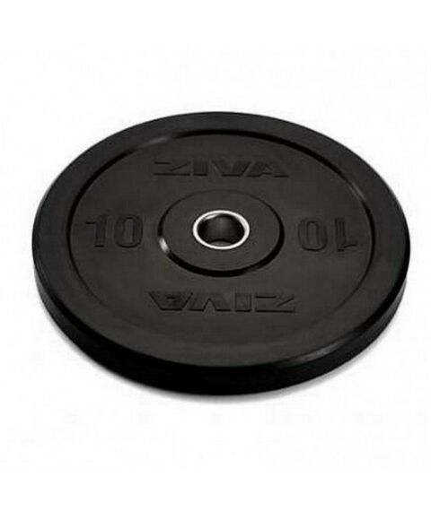 Диски d 50: Диск бампированный ZIVA ZFT-BPRB-0681 25 кг серия Pro FЕ, резиновое покрытие фотографии