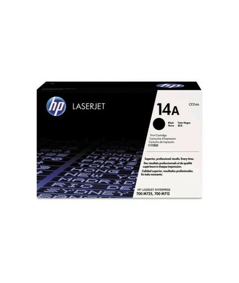 Для HP (оригинал): Картридж HP CF214A Black для LaserJet Enterprise 700 M725/M712 фотографии