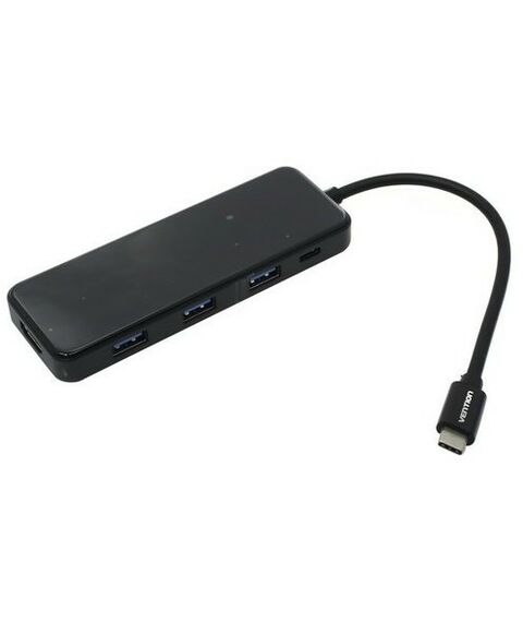 USB концентраторы (USB hub): Разветвитель  Vention THPBB 3-Port USB3.0 HUB + USB-C + HDMI, подкл. USB-C фотографии
