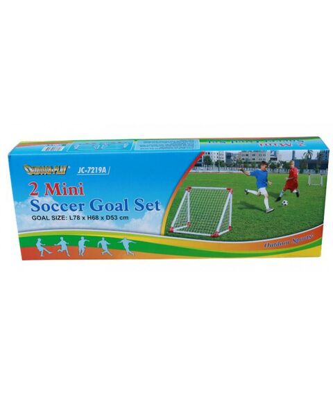 Футбол: Ворота игровые DFC GOAL7219A mini х 2 & набор пластик фотографии