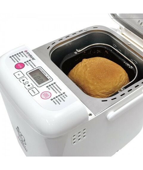 Хлебопечки: Хлебопечь Endever Skyline MB-58 вес выпечки до 600 г, регулировка веса выпечки, мощность 550 Вт, программ выпечки: 19, цвет белый фотографии