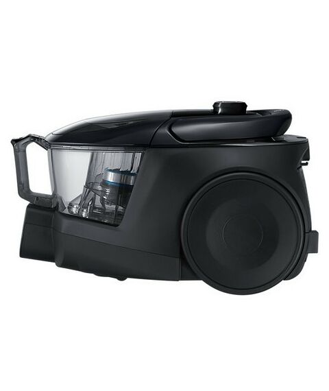 Пылесосы: Пылесос Samsung VC18M3160VG 1800/380 Вт, тёмный титан 2 л, управление на ручке, НЕРА11, турбощетка фотографии