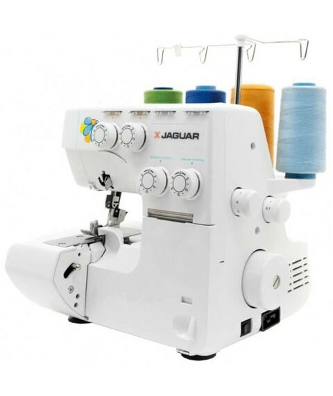 Швейные машинки: Швейная машина Jaguar A-350 3, 4-ниточный шов, ролевой шов, дифференциальная подача, скорость 1300 стежков/мин фотографии