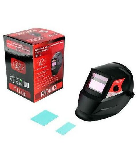 Сварочные маски: Сварочная маска РЕСАНТА МС-5 фотографии