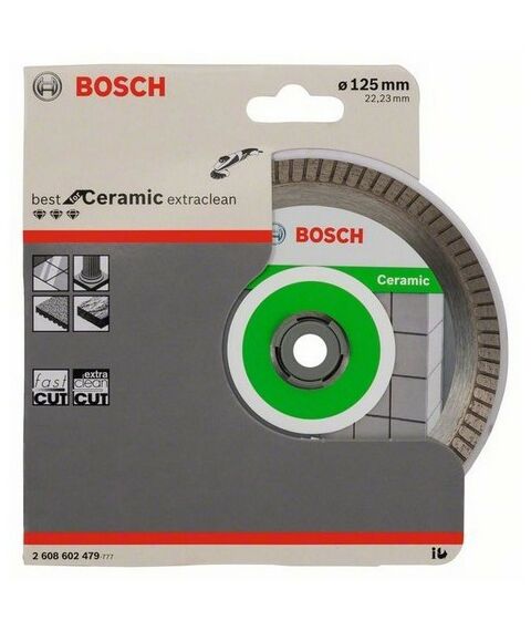 Пильные и алмазные диски: Алмазный диск BOSCH Best for Ceramic 125x22.23 125 мм [2608602479] фотографии