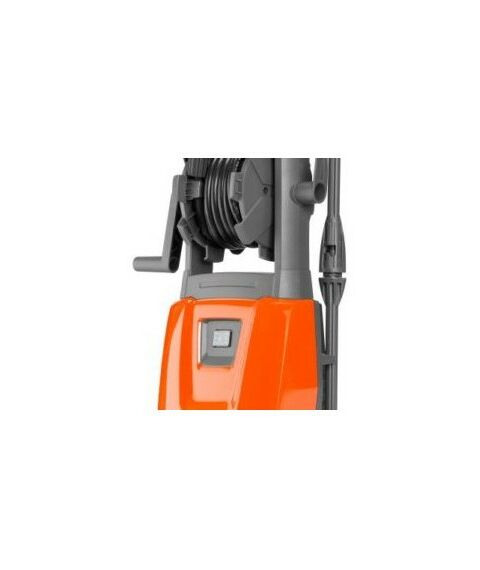 Мойки высокого давления: Мойка высокого давления Husqvarna PW 125 220В, 1.5 кВт, 95 - 125 бар, 320 - 460 л/час, шланг с текстильным армированием 7м, на катушке [9676764-01] фотографии