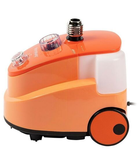 Отпариватели и пароочистители: Отпариватель Endever Odyssey Q-107 мощность: 2000 Вт, объем 1.7 л, время нагрева 38 с, цвет: оранжевый фотографии