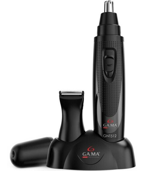 Электробритвы, триммеры: Триммер GA.MA GNT512 для бороды и усов, для стрижки в носу и ушах, материал лезвий: нержавеющая сталь, питание: автономное фотографии
