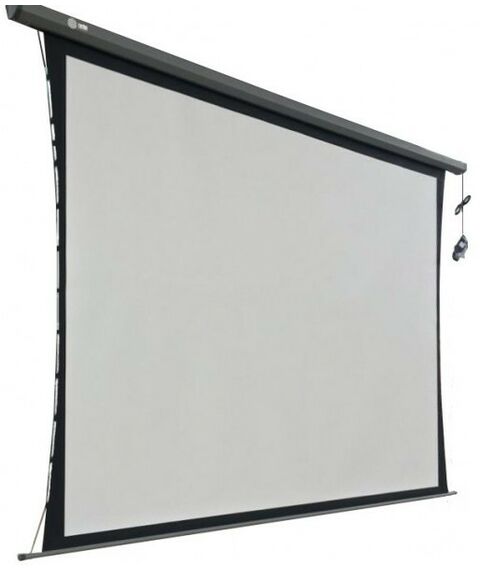 Экраны для проекторов: Экран с электроприводом Cactus Motoscreen CS-PSM-180x180 100", 1:1, 180x180см, Matte White фотографии