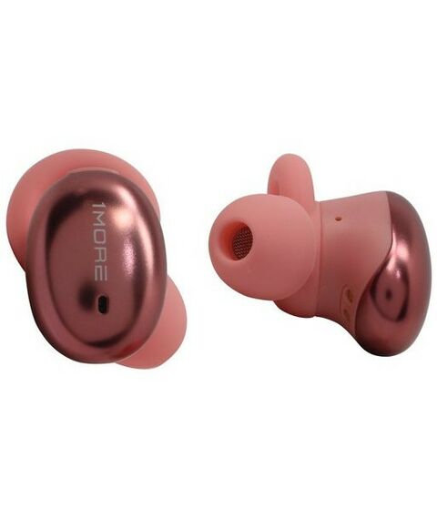 Наушники и гарнитуры: Наушники с микрофоном 1More Stylish True Wireless In-Ear Headphones E1026BT-I-Pink Bluetooth 5.0 фотографии