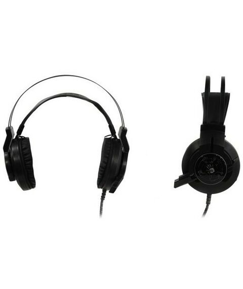 Наушники и гарнитуры: Наушники с микрофоном A4-Tech Bloody G430 Black шнур 2.2м, с регулятором громкости фотографии