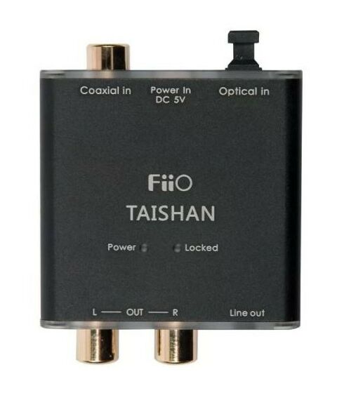 Наушники и гарнитуры: ЦАП FiiO Taishan D03K PCM, входы оптика/коаксиал, выход RCA/джек3.5 мм фотографии