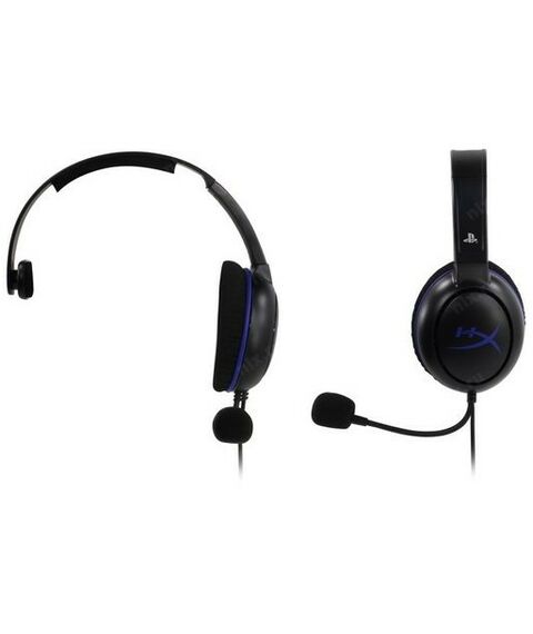 Наушники и гарнитуры: Наушник с микрофоном Kingston HyperX Cloud Chat Headset c регулятором громкости, шнур 1.3м [HX-HSCCHS-BK/EM] фотографии