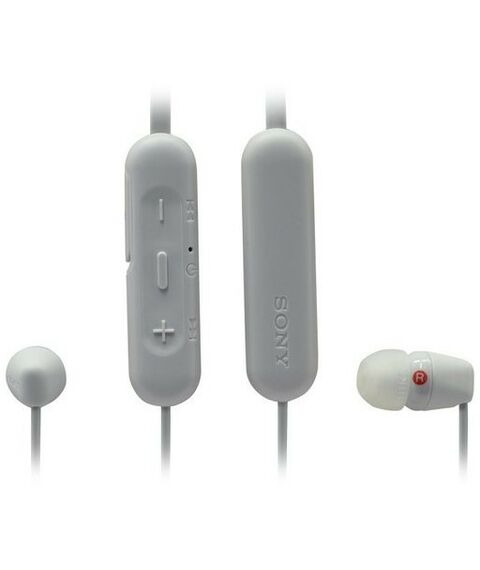 Наушники и гарнитуры: Наушники с микрофоном Sony WI-C200 White Bluetooth 5.0, с регулятором громкости фотографии