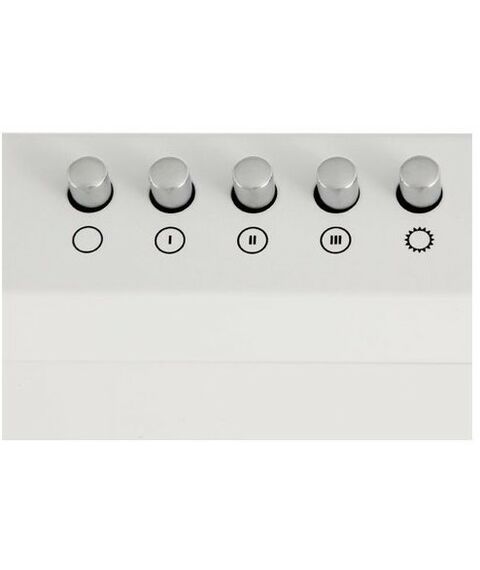 Вытяжки кухонные: Вытяжка кухонная KRONA JESSICA slim 500 inox push button подвесная, ширина встраивания: 50 см, режимы работы: отвод / циркуляция, максимальная производительность: 350 куб.м/ч, количество двигателей: 1, тип освещения: лампа накаливания, габариты (ШxГxВ): 50x50x8 см, цвет серебристый фотографии