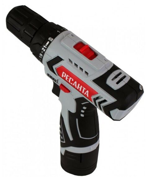 Дрели и шуруповерты: Дрель-шуруповерт аккумуляторная РЕСАНТА ДА-12-2Л фотографии
