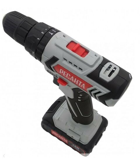 Дрели и шуруповерты: Дрель-шуруповерт аккумуляторная РЕСАНТА ДА-18-2ЛК-У фотографии