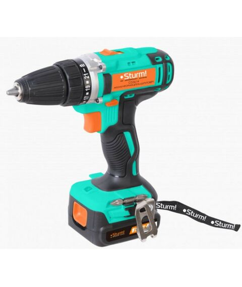 Дрели и шуруповерты: Дрель-шуруповерт аккумуляторная Sturm! CD3614 14.4В, 2.0Ач, 28Нм фотографии