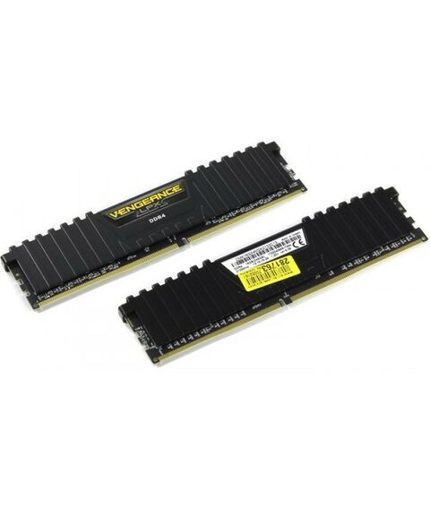 Оперативная память: Оперативная память Corsair Vengeance LPX 16Gb KIT 2*8Gb DDR4 DIMM <PC4-17000> [CMK16GX4M2A2133C13] фотографии