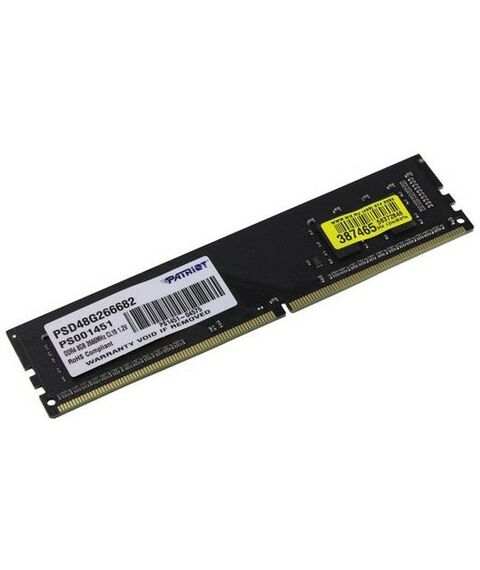 Оперативная память: Модуль памяти Patriot Signature Line 8Gb DDR4 DIMM <PC4-21300> CL19 [PSD48G266682] фотографии