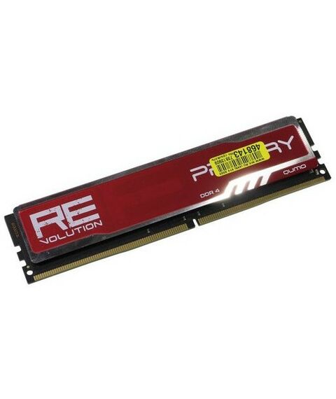 Оперативная память: Модуль памяти QUMO 16Gb DDR4 DIMM <PC4-22400> CL16 [Q4Rev-16G2800P16PrimR] фотографии