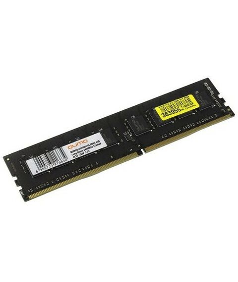 Оперативная память: Модуль памяти QUMO 4Gb DDR4 DIMM <PC4-19200> CL16 [QUM4U-4G2400C16] фотографии