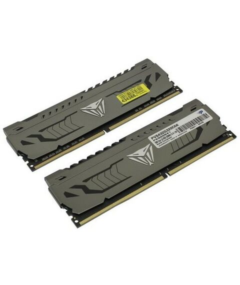 Оперативная память: Модуль памяти Patriot Viper 32Gb KIT 2*16Gb DDR4 DIMM <PC4-25600> [PVS432G320C6K] фотографии