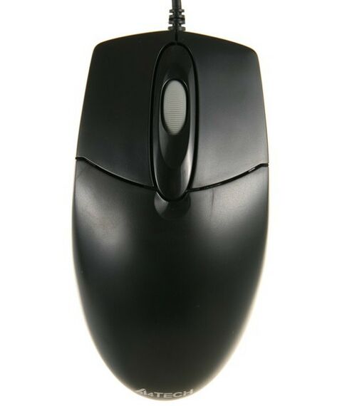 Мыши: Мышь A4-Tech OP-720 Black PS/2, 3btn+Roll, RTL фотографии